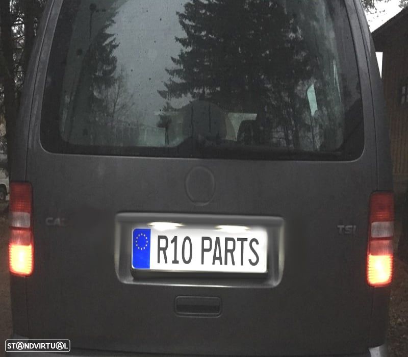 KIT COMPLETO 15 LAMPADAS LED INTERIOR PARA VOLKSWAGEN VW CADDY MK3 MKIII 04-14 - 4