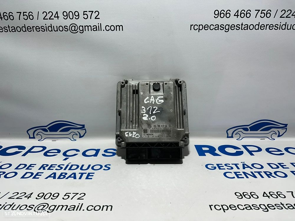 .Centralina Motor Bosch VW VAG Seat Exeo 3R 2.0 TDi CAG 03L906019ED 0281017608 2008 - 2011 - 4