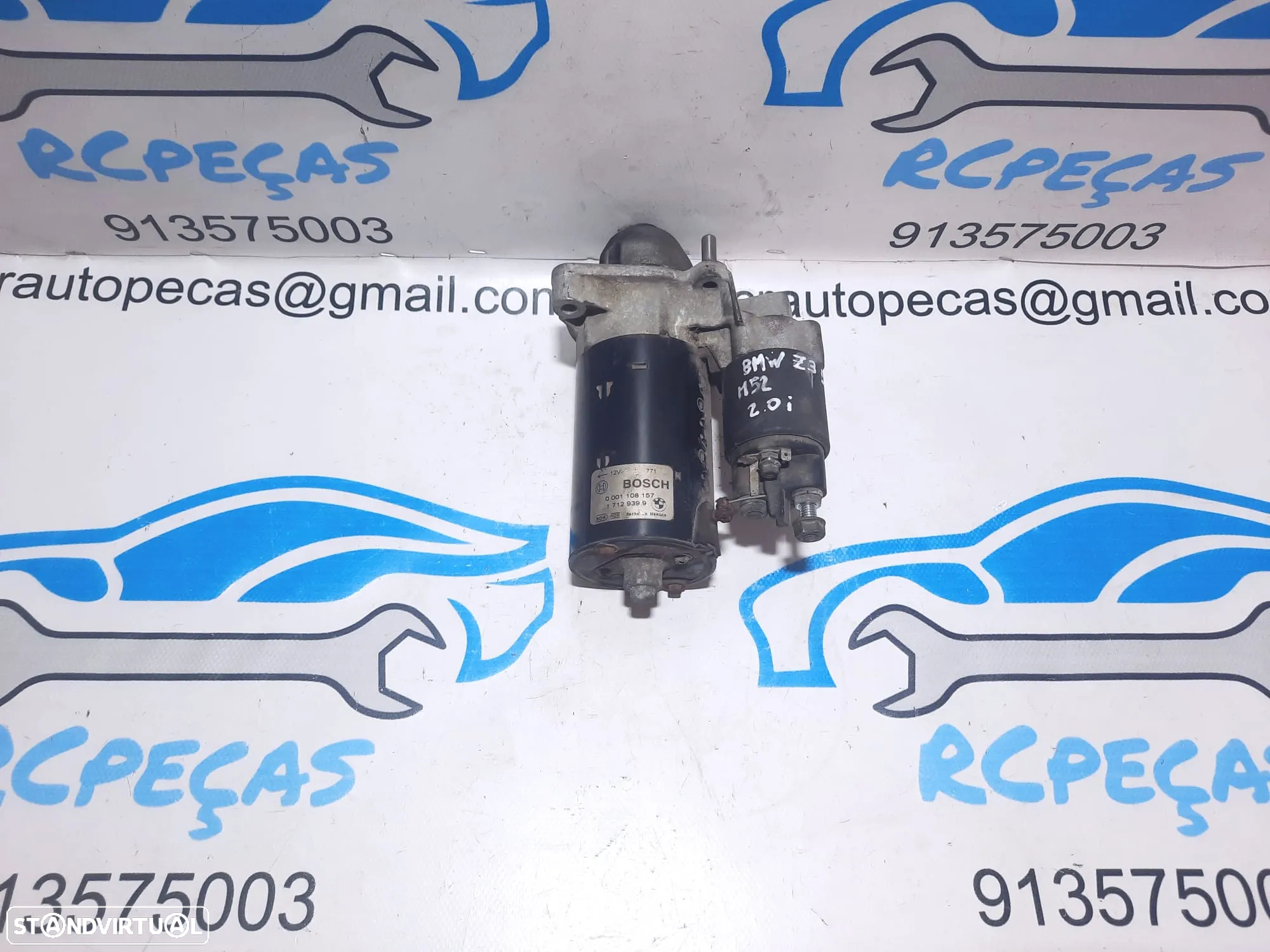 MOTOR ARRANQUE BMW Z3 E36 2.2i 24V 170CV M54B22 226S1 1712939 0001108157 SERIE 3 E46 SERIE 5 E39 - 5