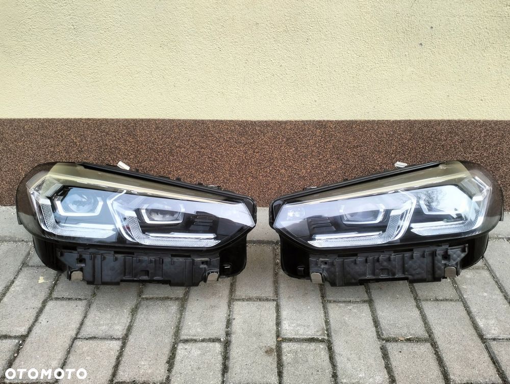 lampa lampy lewa prawa bmw x3 x4 g01 g02 full led adaptive lift lci - 1