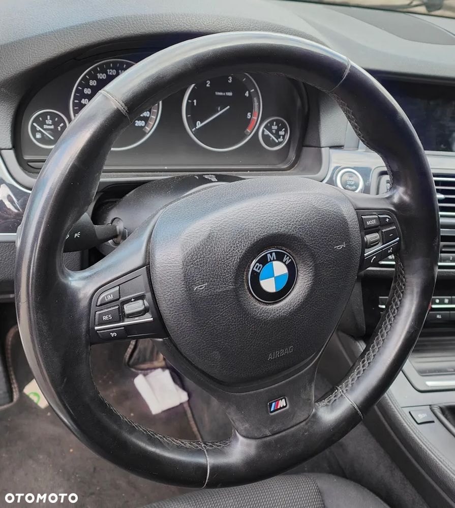 BMW 5 F11 11r KIEROWNICA SKÓRA SKÓRZANA M-PAKIET - 1