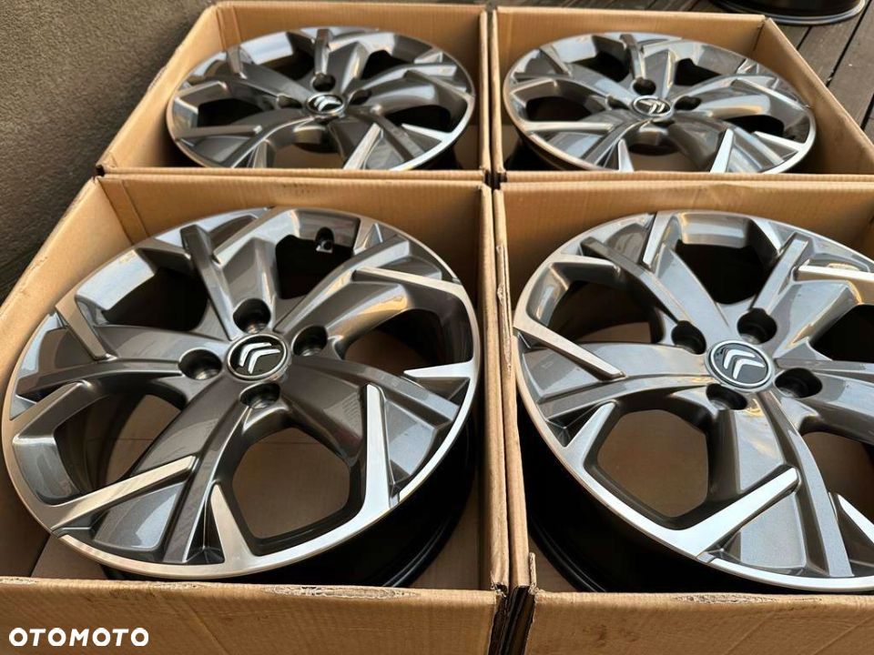 Oryginał Felgi 17cali Citroen C2 C3 C4 DS3 4x108 - 5