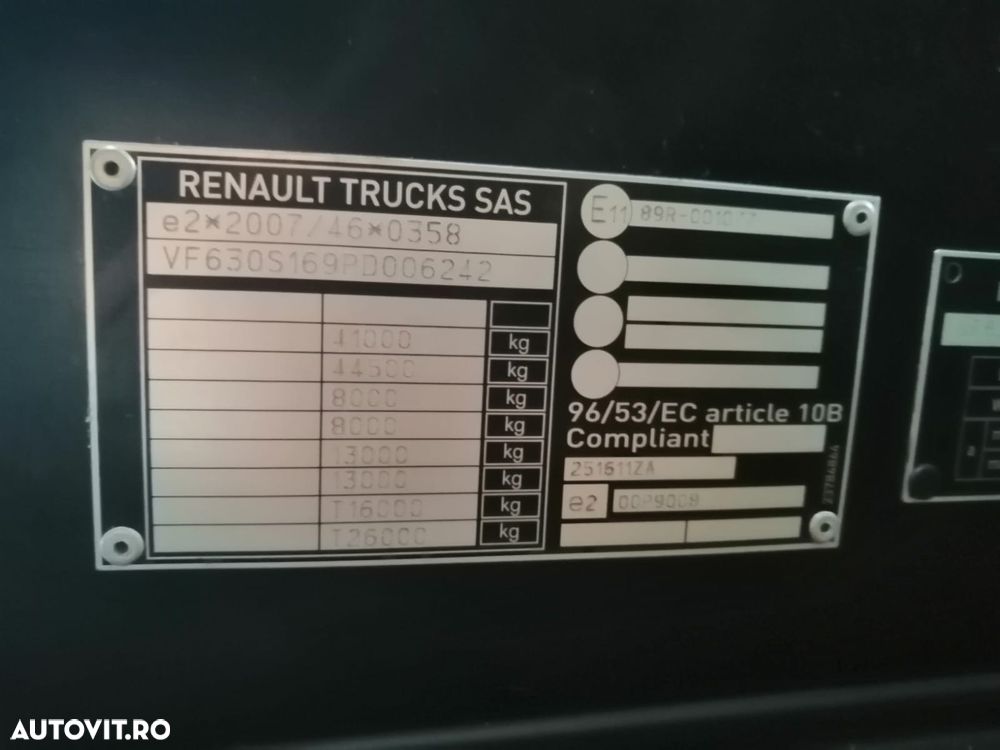 Renault C 430 8x4 Betoniera/Beton Mixer 9m3, TOP !!! - 13