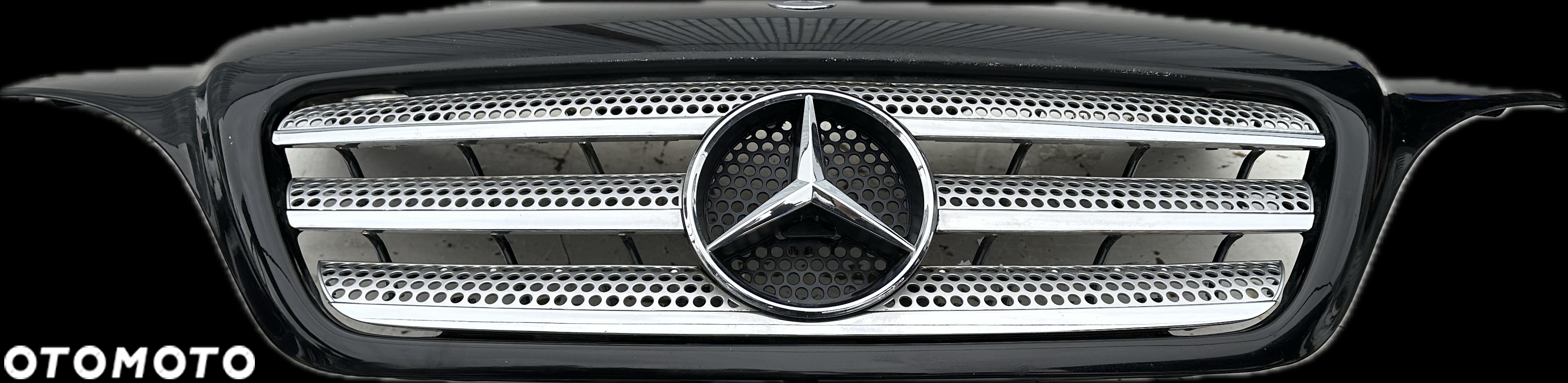 MASKA PRZOD AMG MERCEDES ML W163 LIFT FINAL EDITION CHROM KOMPLETNA - 5