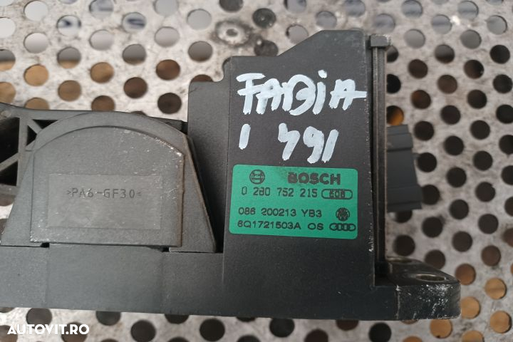 Pedala acceleratie 6Q1721503A-028075215 Skoda Fabia 6Y  [din 1999 pana  2004] seria Hatchback 5-usi - 3