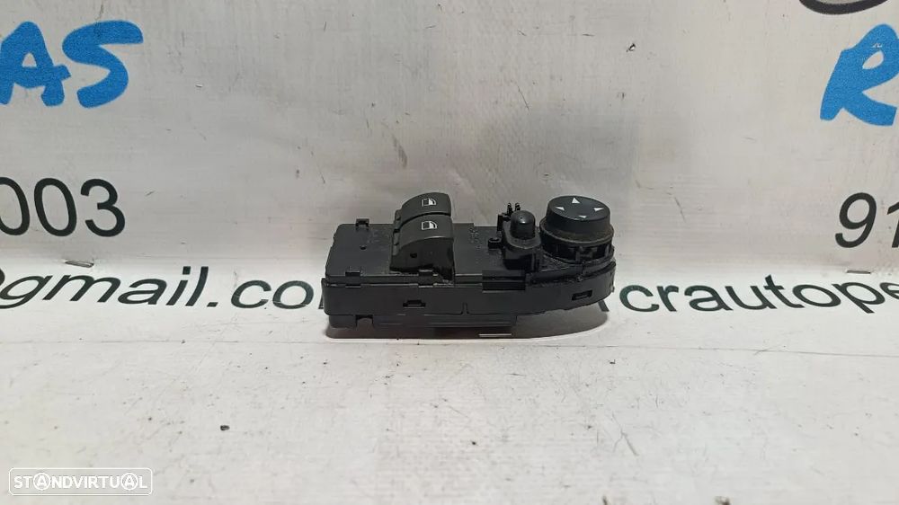 COMUTADOR VIDROS ESPELHOS BMW SERIE 1 E82 COUPE E88 CABRIO E81 6131916715701 61319167157 916715701 9167157 BOTÃO BOTÕES INTERRUPTOR SERIE 3 E92 COUPE E93 CABRIO - 1