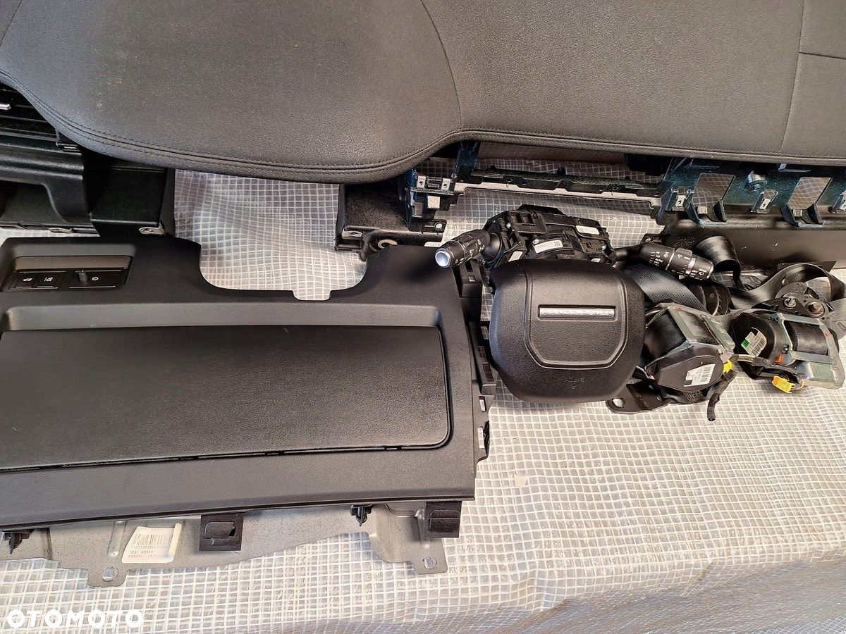 range rover evoque l538 11-18 konsola air bag poduszki pasy orginal demont - 4