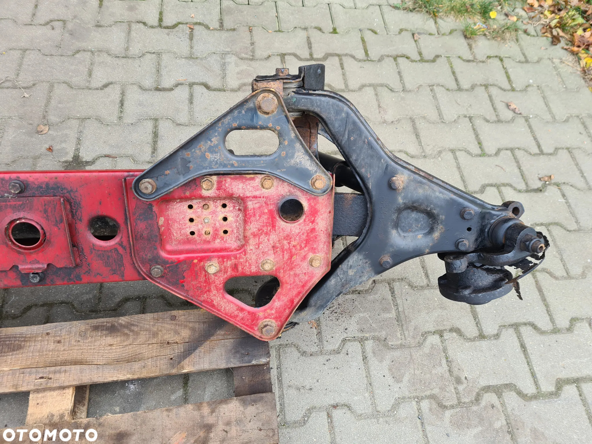 IVECO DAILY 3 99-06 sanki zawieszenie przód resor poprzeczny zwrotnice piasty amortyzatory wahacze - 19