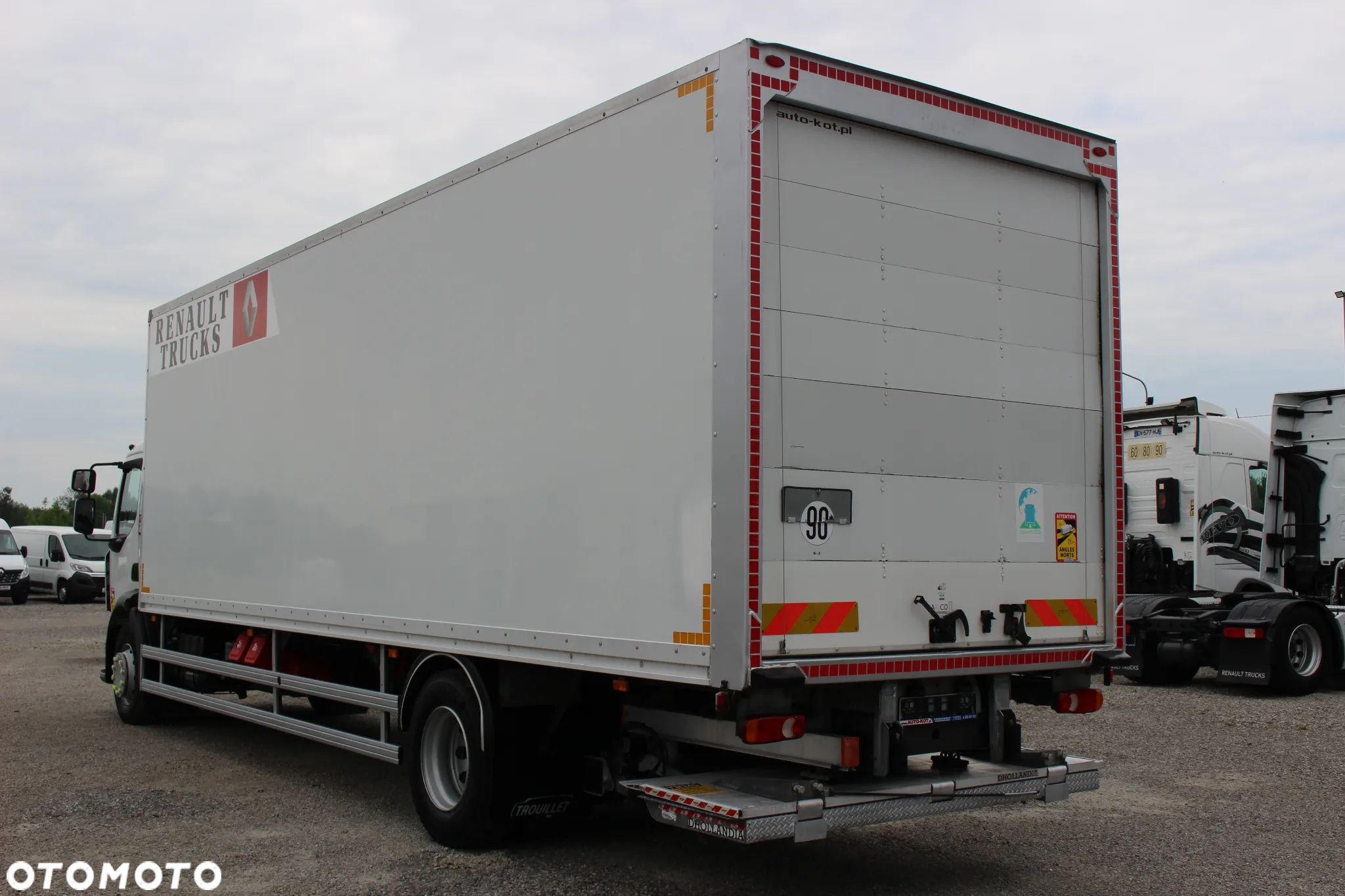 Renault D19 *280KM*/ KONTENER + WINDA /21 PALET / KLIMA / OPONY 80%/SERWIS FR/ SUPER STAN / - 11