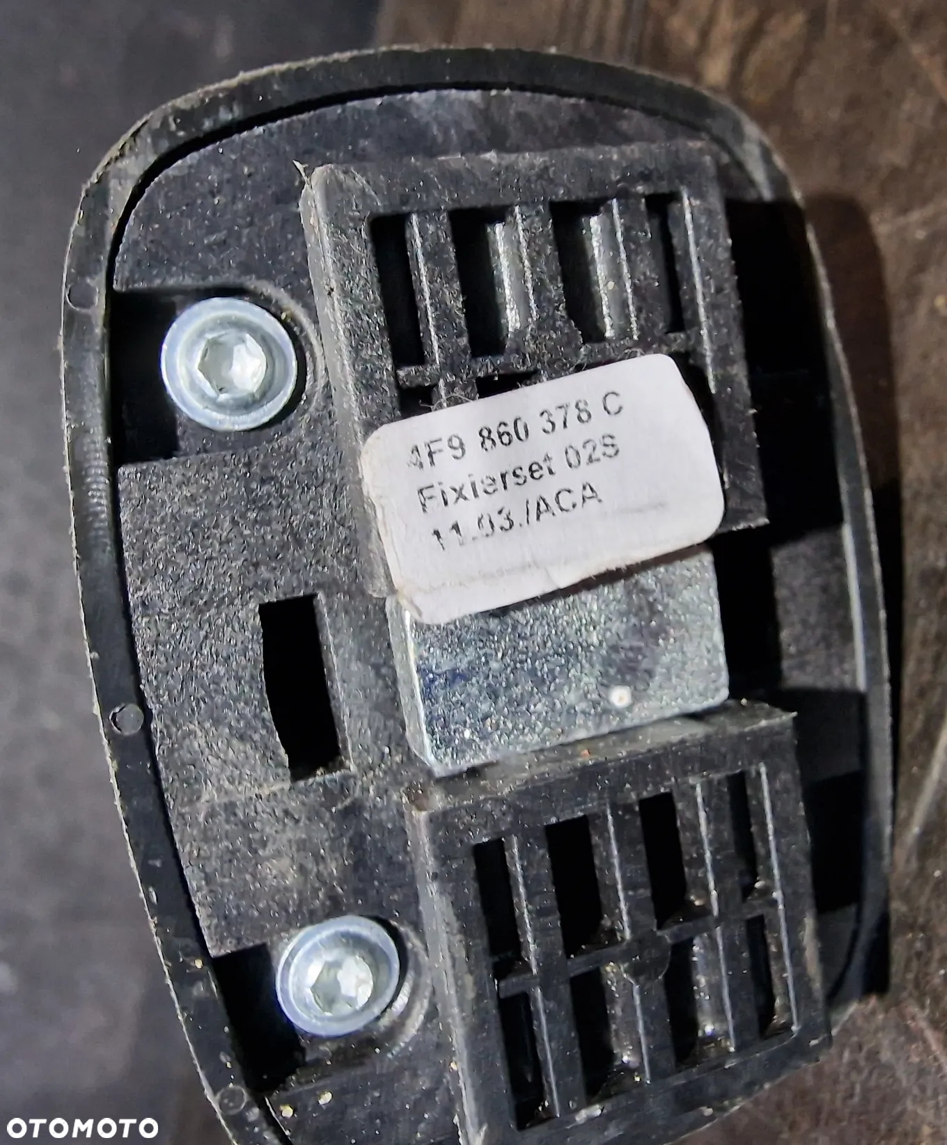 TAŚMA PRZEGRODA BAGAŻNIKA 4F9860378C AUDI A6 C6 KOMBI - 4