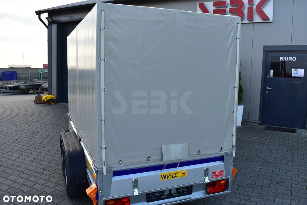 Wiola Mocna przyczepa lekka SILEZIA PLUS MAX 302 x 152 cm. DMC. 750 kg. DOSTAWA!! - 12