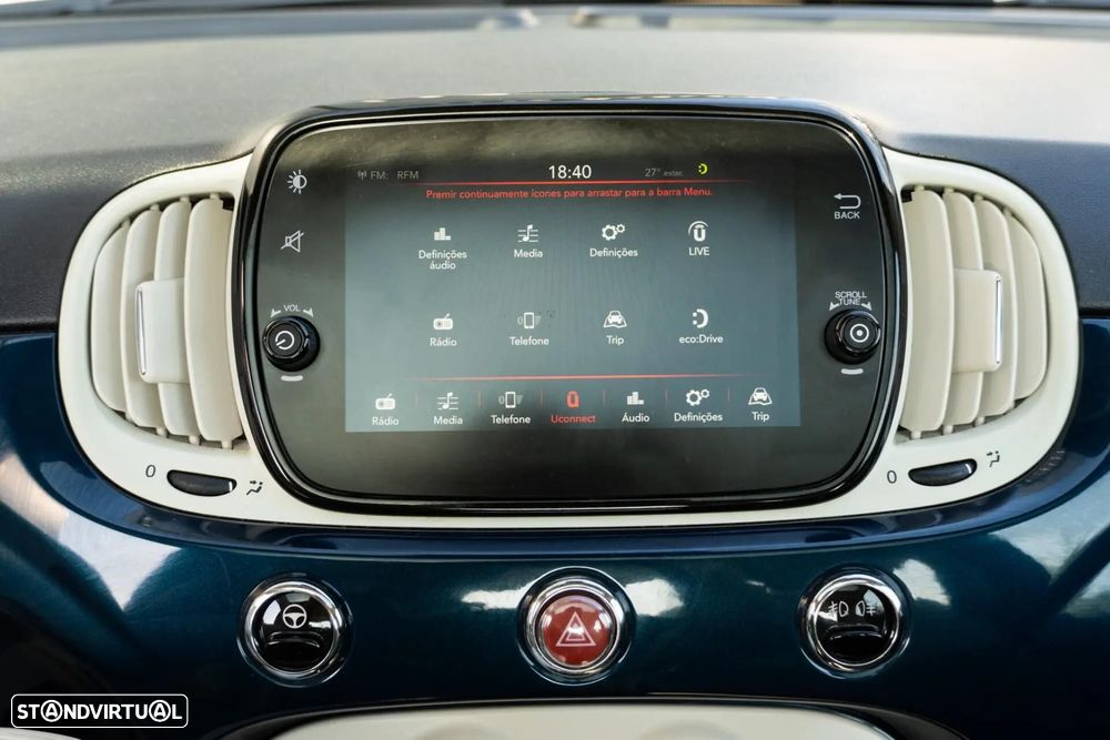 Fiat 500 1.2 Lounge MTA - 14