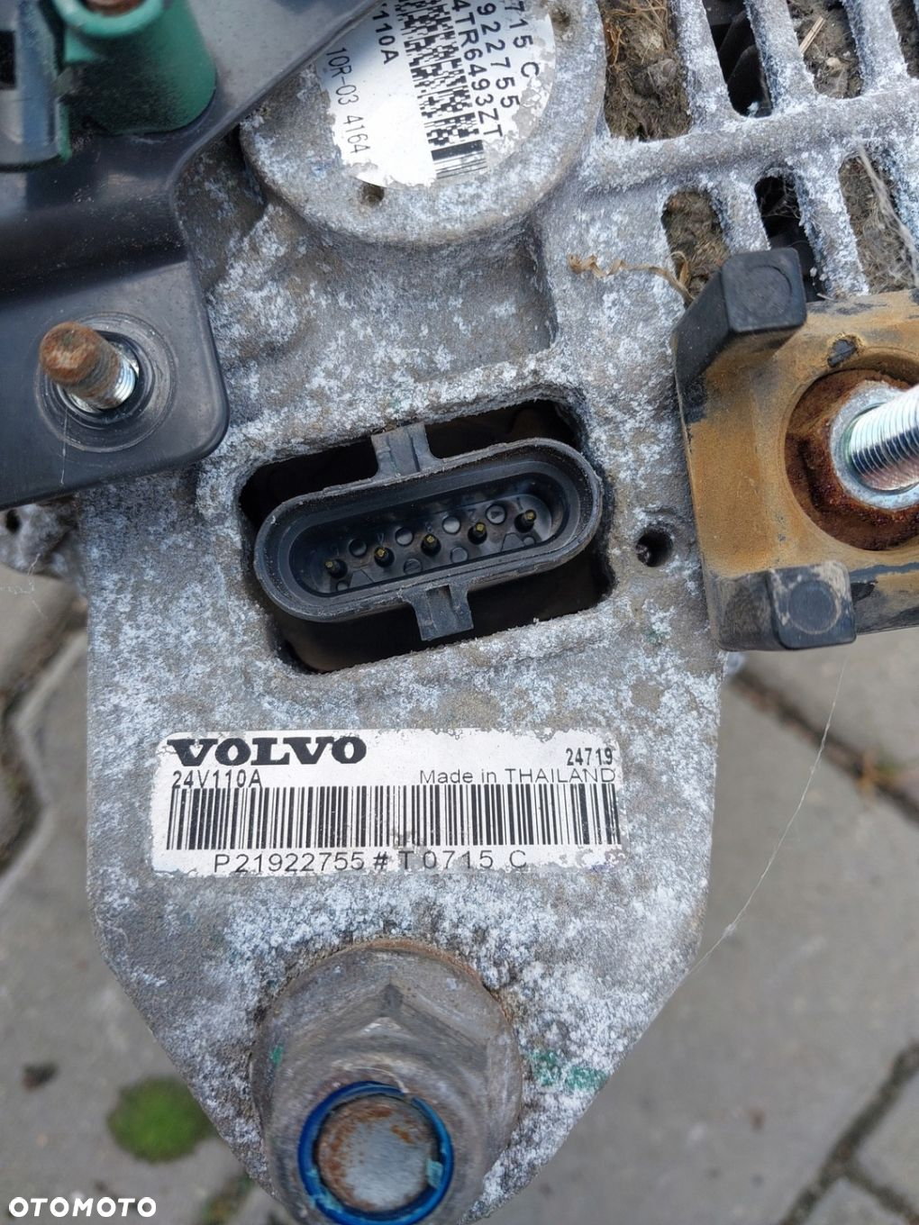 ALTERNATOR VOLVO FL RENAULT GAMA D D8K 110A EURO 6 - 4