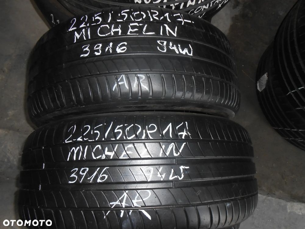 OPONY 225/50R17 MICHELIN PRIMACY 3 AR DOT 3916 6.9MM - 1