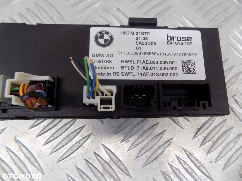 BMW 2 U06 ACTIVE STEROWNIK KLAPY MODUŁ 5A53D08 - 3