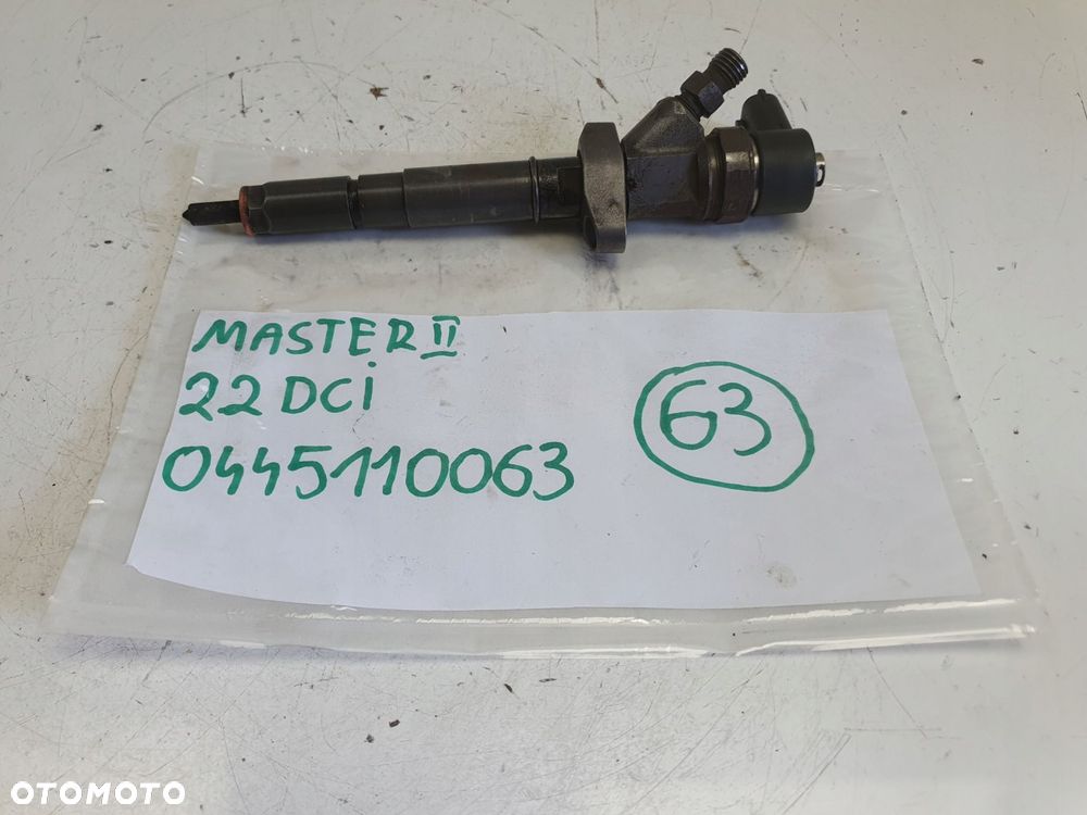 WTRYSKIWACZ Renault Master II 2.2 DCI _ wtrysk 0445110063 - 3