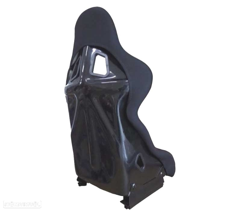 KIT BAQUET BACKET FIXA SPEEDWAY PRETA ESTILO EVO - 4