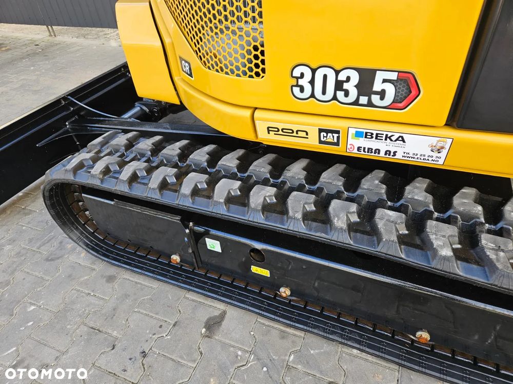 Caterpillar MINIKOPARKA CAT CATERPILLAR 303.5 CR 303.5CR E CR 303.5E 303 304 302 2022R. DEMO KLIMATYZACJA ROTOTILT - 9