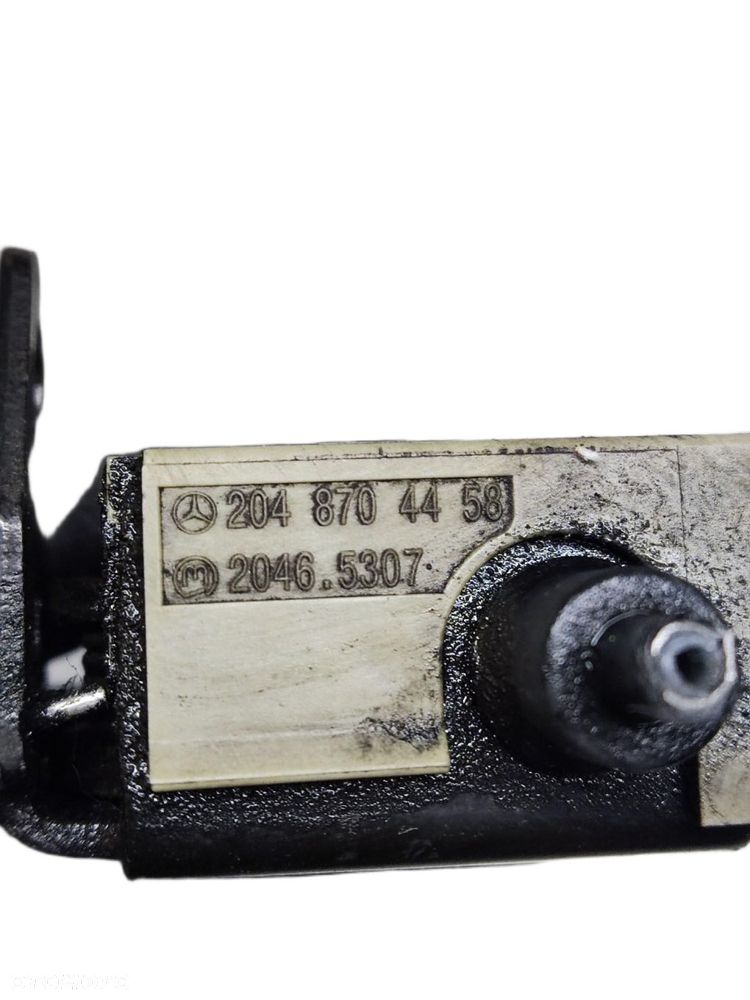 MERCEDES C KLASA W204 LIFT ZAMEK MASKI Z CZUJNIKIEM 2048704458 - 5