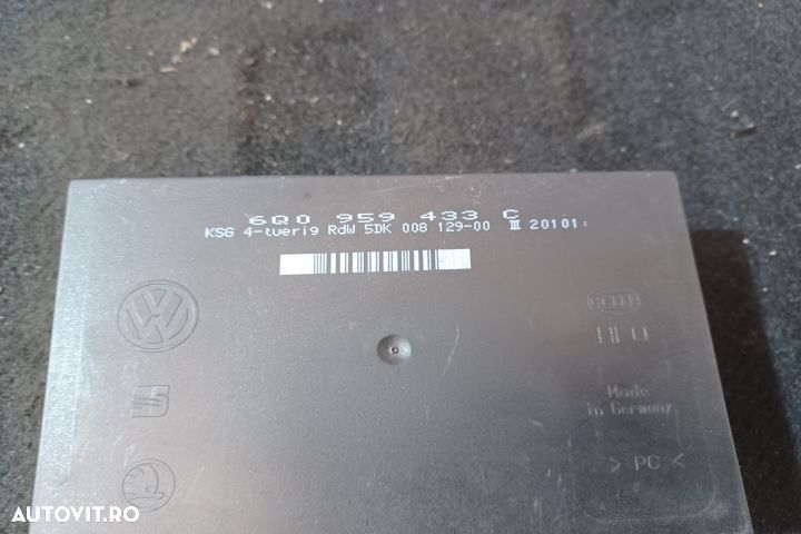 Calculator confort 6Q0959433C 6Q0959433C Volkswagen VW Polo 4 9N [200 - 3