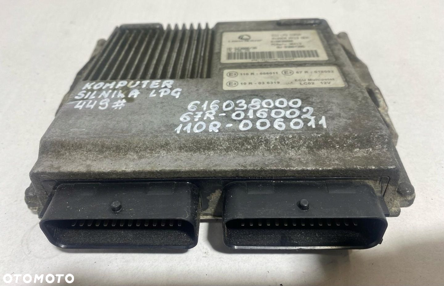 KOMPUTER STEROWNIK LPG GAZU OPEL 616038000 67R-016002 110R-006011 - 4