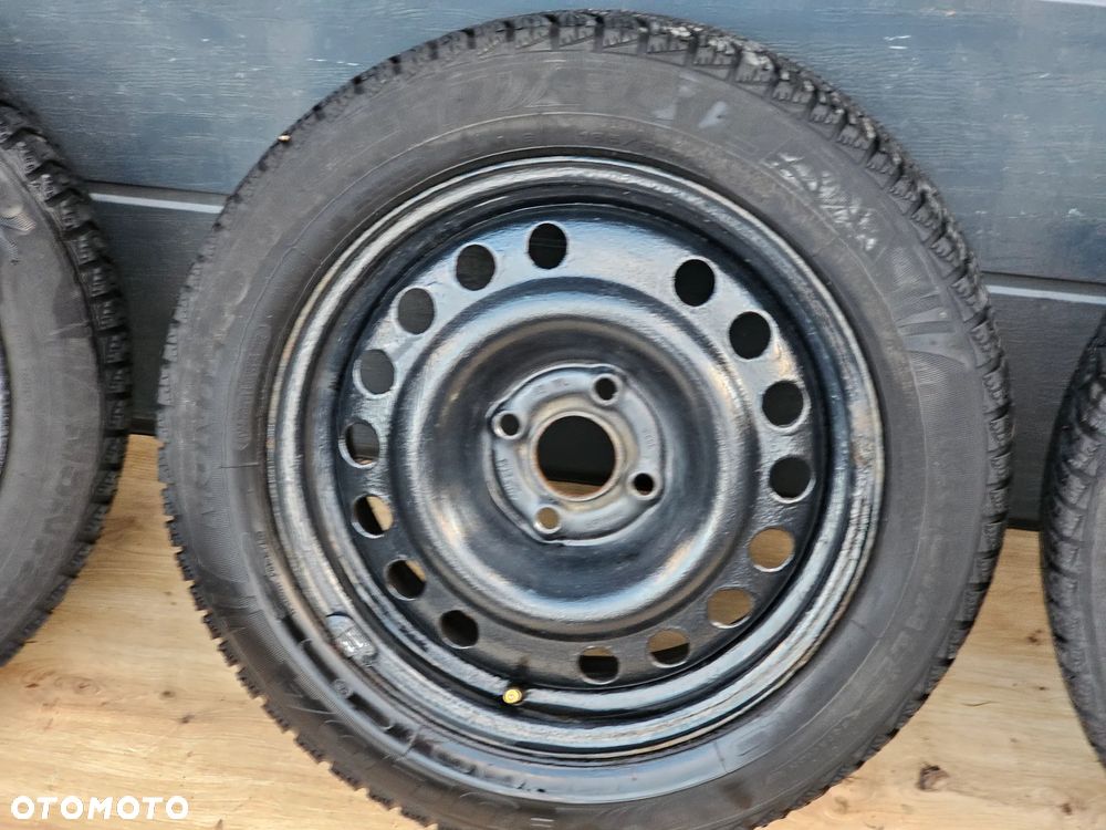 KOŁA FELGI STALOWE OPONY ZIMOWE 14 CALI OPEL ASTRA G H MERIVA A CORSA C D 4X100 185/70/14 ET39 - 6