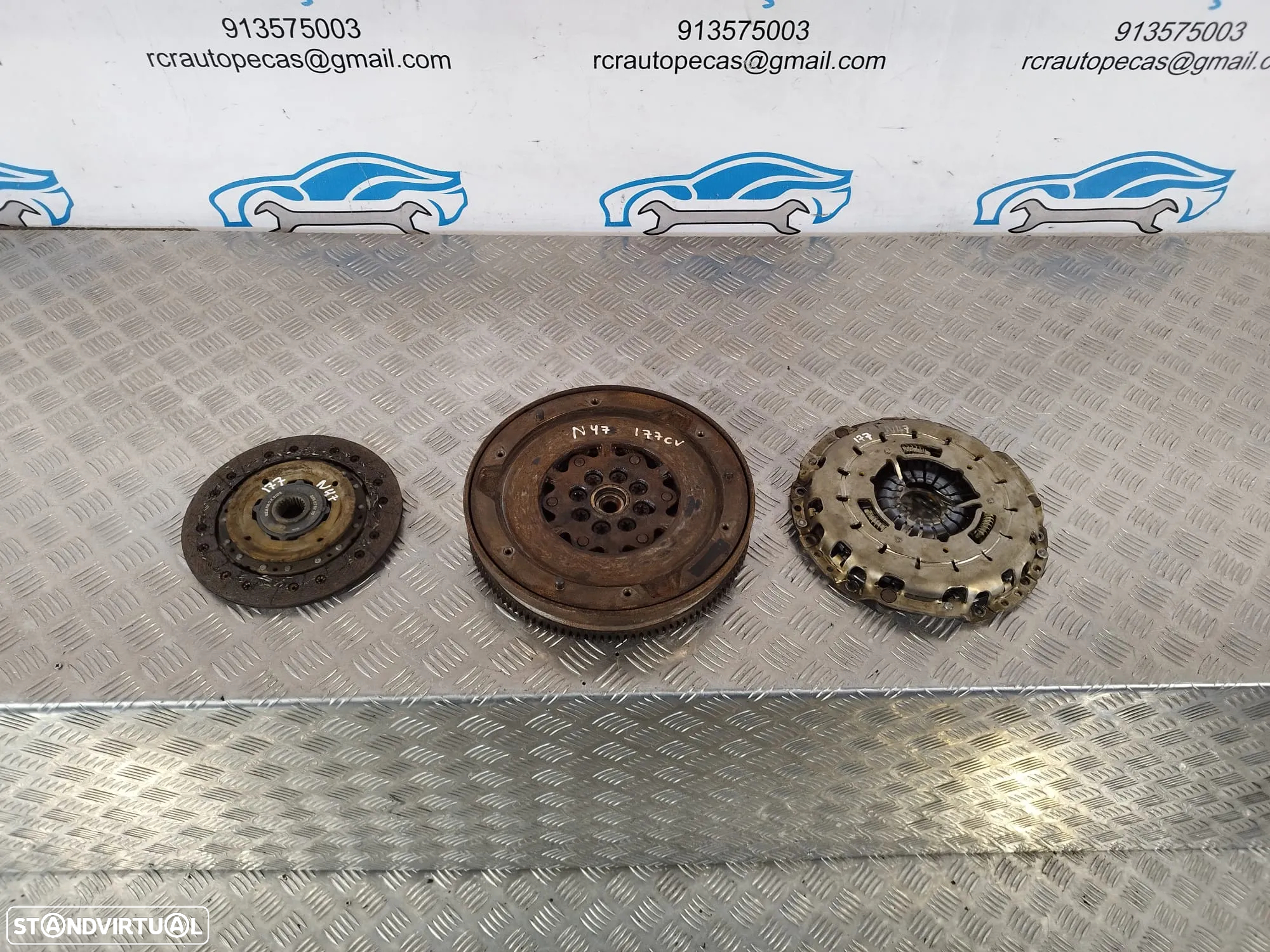 EMBRAIAGEM BIMASSA BMW SERIE 1 E87 120D 16V 177CV N47D20C 21207637279 7637279 3230787 SERIE 1 E82 COUPE E81 E88 CABRIO SERIE 3 E90 E91 E92 COUPE E93 CABRIO X1 E84 X3 E83 - 4