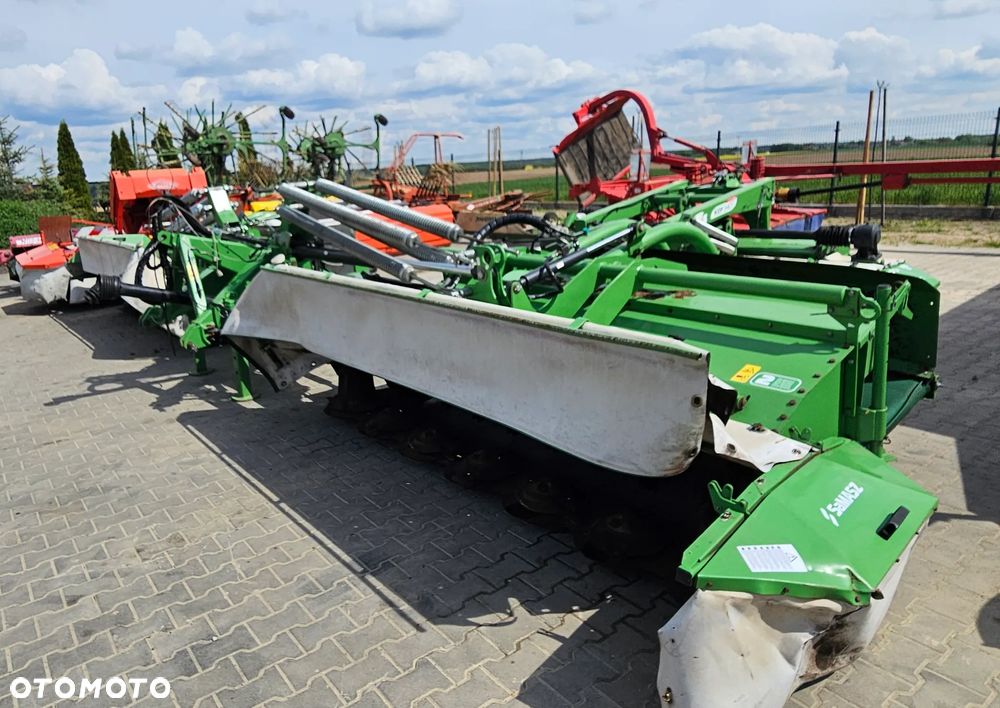 SaMasz KDD 861 S+T Kosiarka Dyskowa Motyl z taśmami  w Zestawie z Czołową kosiarką KDF 340 S - 20
