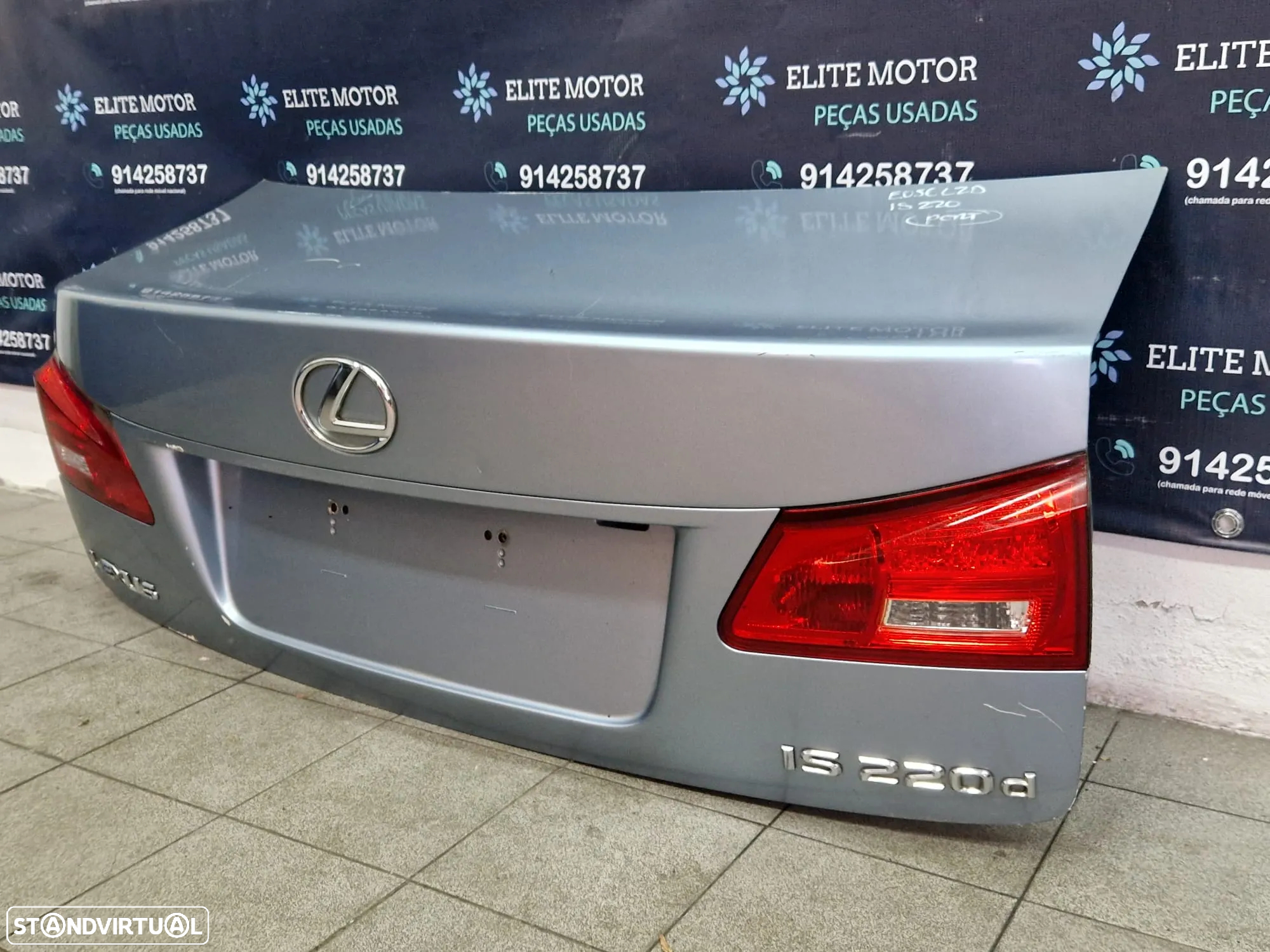 Tampa da mala usada LEXUS IS220D farolins ENVIO GRÁTIS - 2
