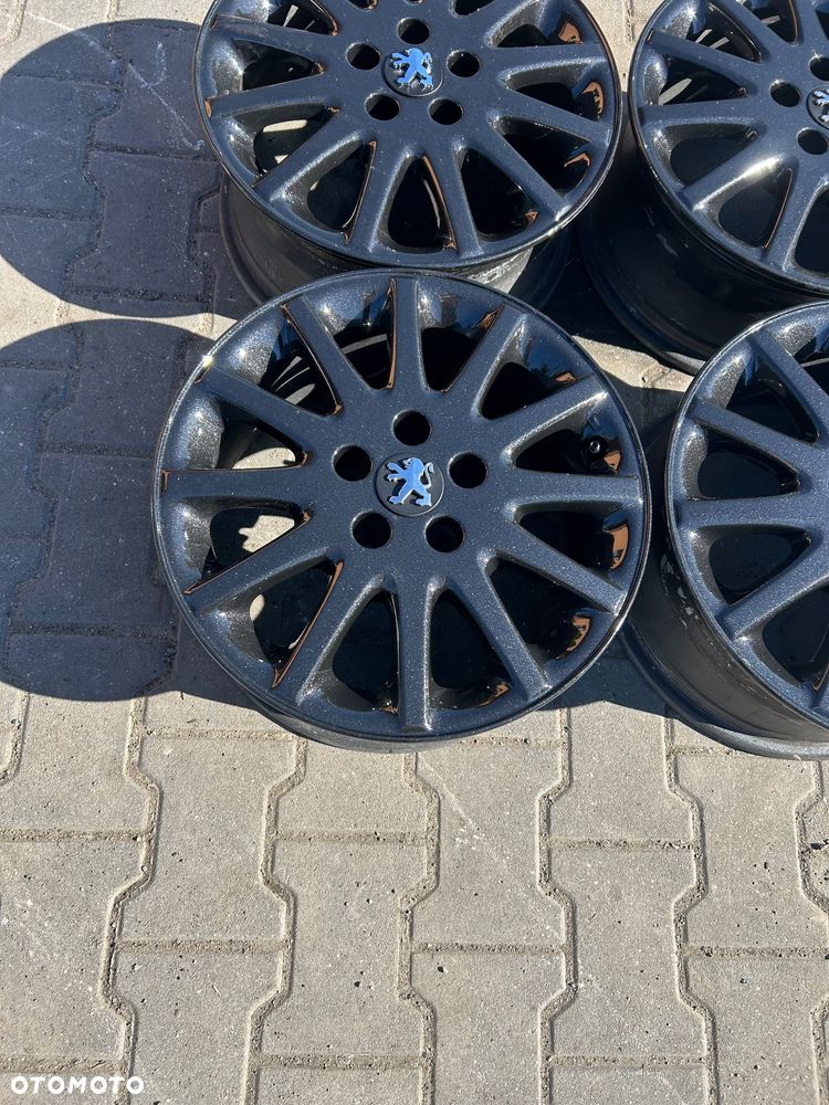 Alufelgi Peugeot Citroen 16 cali 5x108 Oryginalne czarne - 3