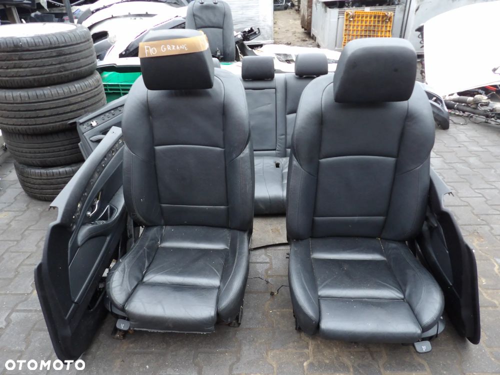 BMW - F10 - FOTELE - KANAPA - BOCZKI - SPORT - UK - KOMPLET - OGRZEWANE - 1