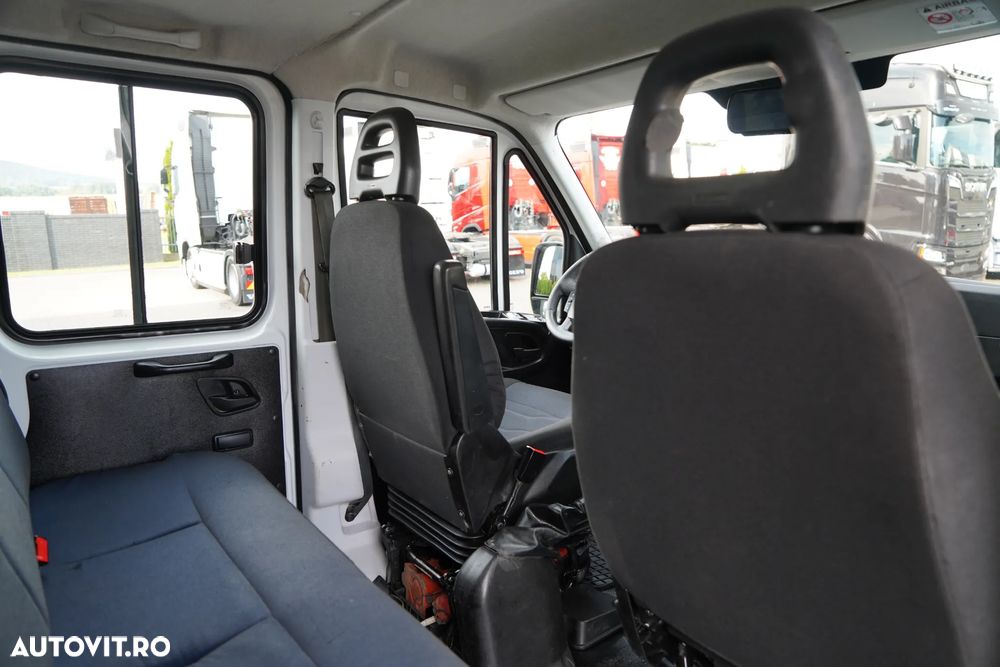 Iveco DAILY 35-180 / BASCULĂ DIN ALUMINIU / CU 6 LOCURI / DOUĂ / MANUALĂ / IMPORTATĂ - 37