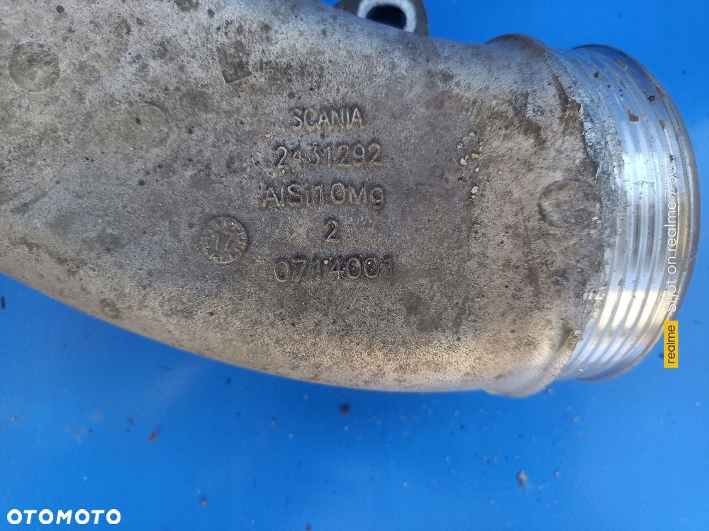SCANIA EURO 6 NTG NGS R S RURA FAJKA PRZEWÓD DOŁADOWANIA INTERCOOLE 2431292 - 3