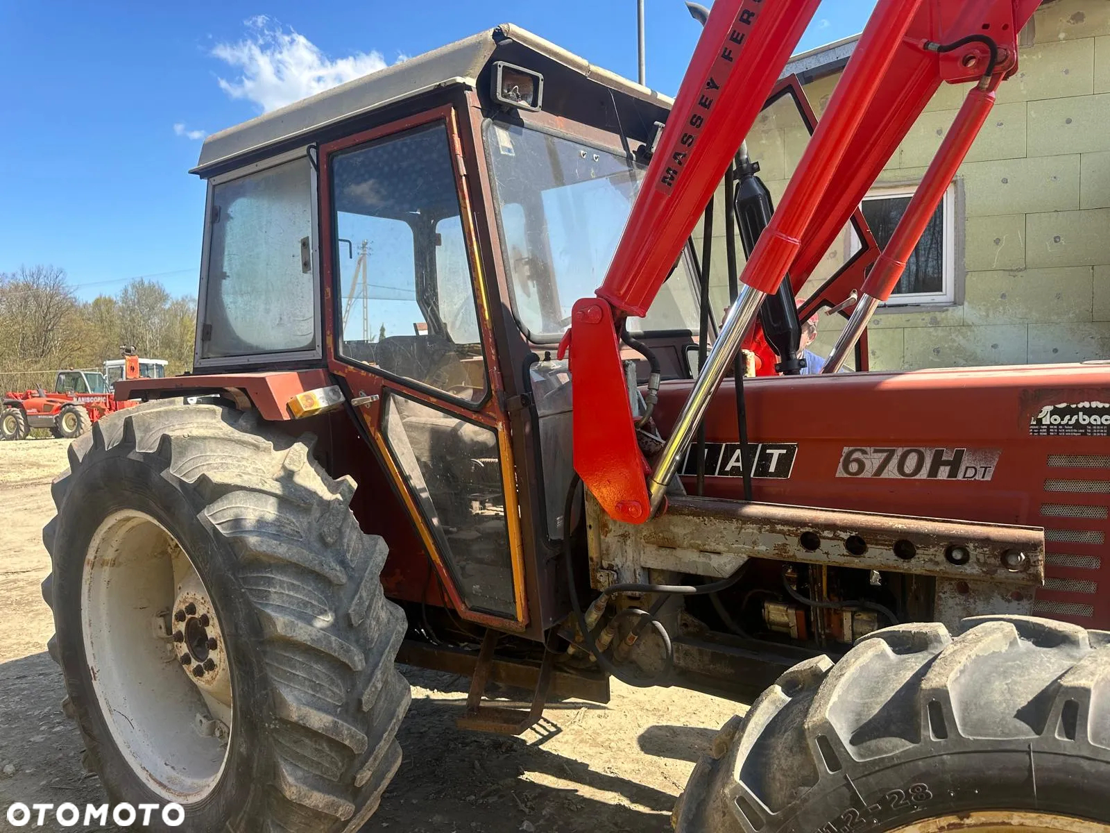 Fiat Ciągnik Traktor FIAT 670 HDT Ładowarka Tur 4x4 75 KM - 4