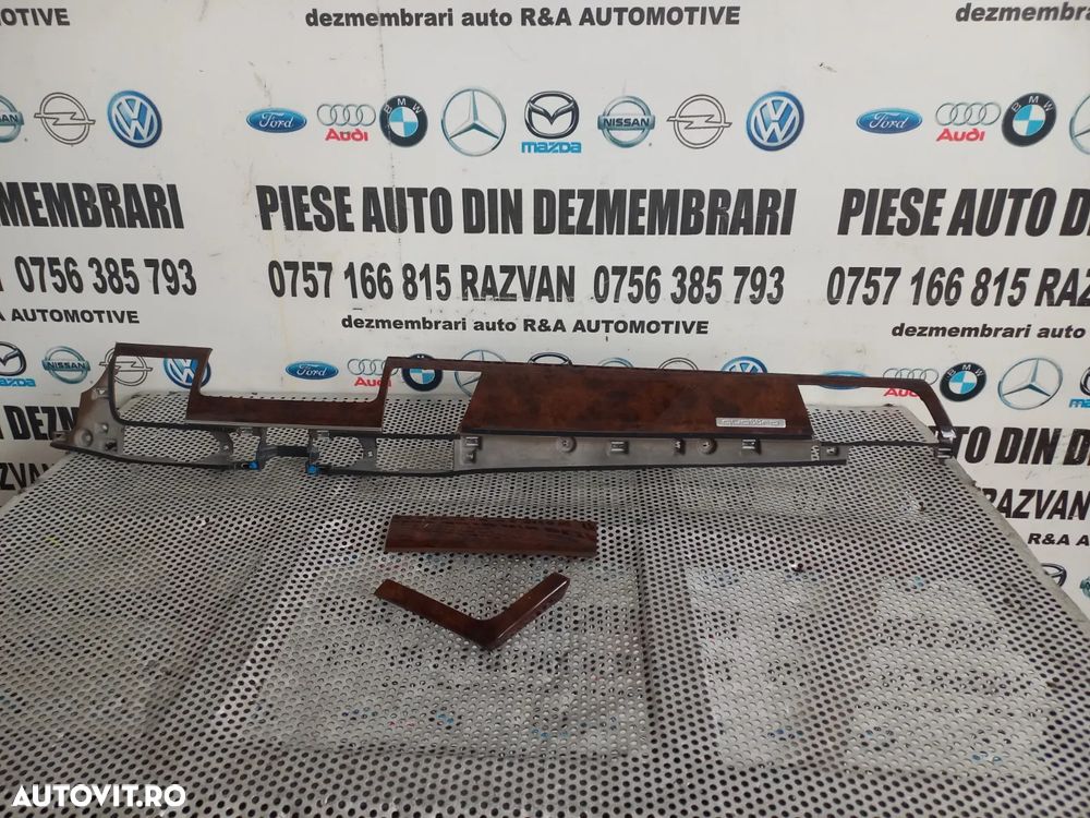 Ornamente Ornament Trim Bord Mahon Audi A8 4H D4 Volan Stanga An 2010-2011-2012-2013-2014-2015-2016 - 4