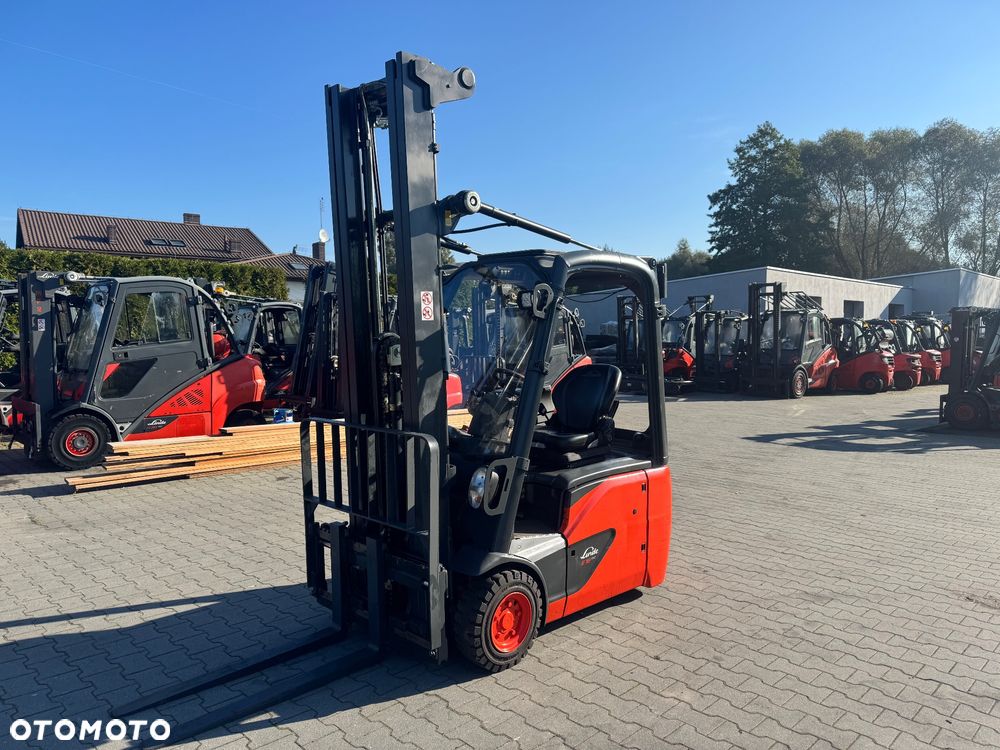 Linde E16C EVO Tylko 6090mth triplex 6,12m przesuw wolny skok h16 h18 toyot e14 - 1