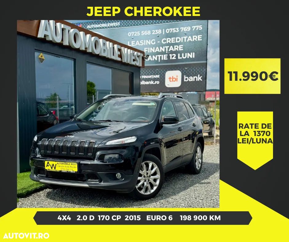 Jeep Cherokee 2.0 Multijet Active Drive I Automatik Limited - 1