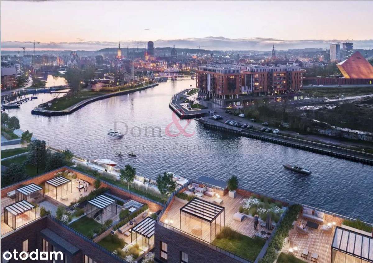 Apartament inwestycyjny z widokiem na Motławę