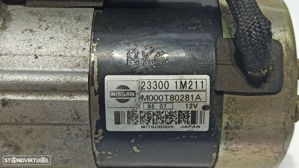 MOTOR DE ARRANQUE NISSAN ALMERA (N15) GX - 7