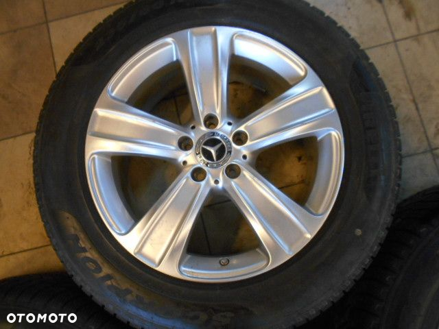 koła mercedes glc 18 8j et38 z oponami 235/60r18 pirelli scorpion winter  5mm a2534012100 - 7