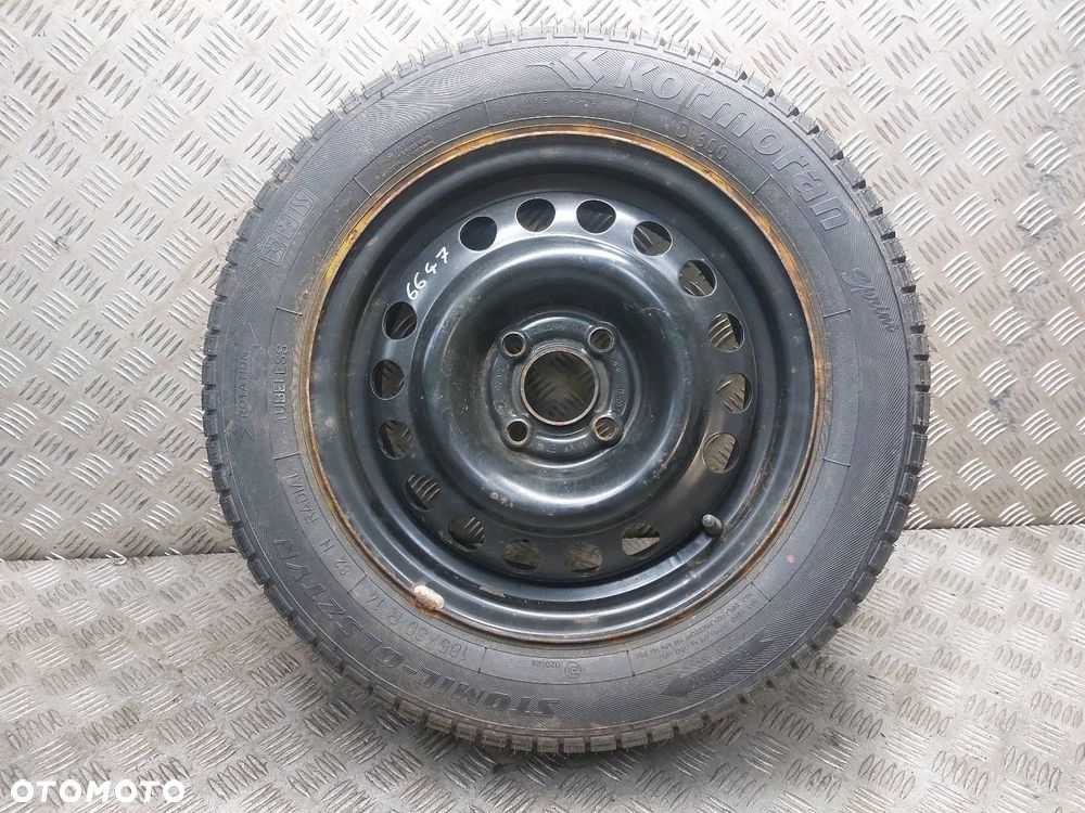 KOŁO ZAPASOWE ZAPAS 4x100 5,5Jx14 ET49 FI56,6 DAEWOO LANOS OPEL - 1
