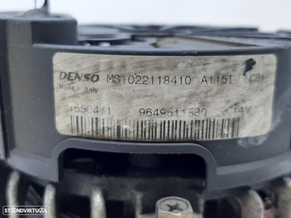 ALTERNADOR PEUGEOT 307 2004 -MS1022118410 - 4