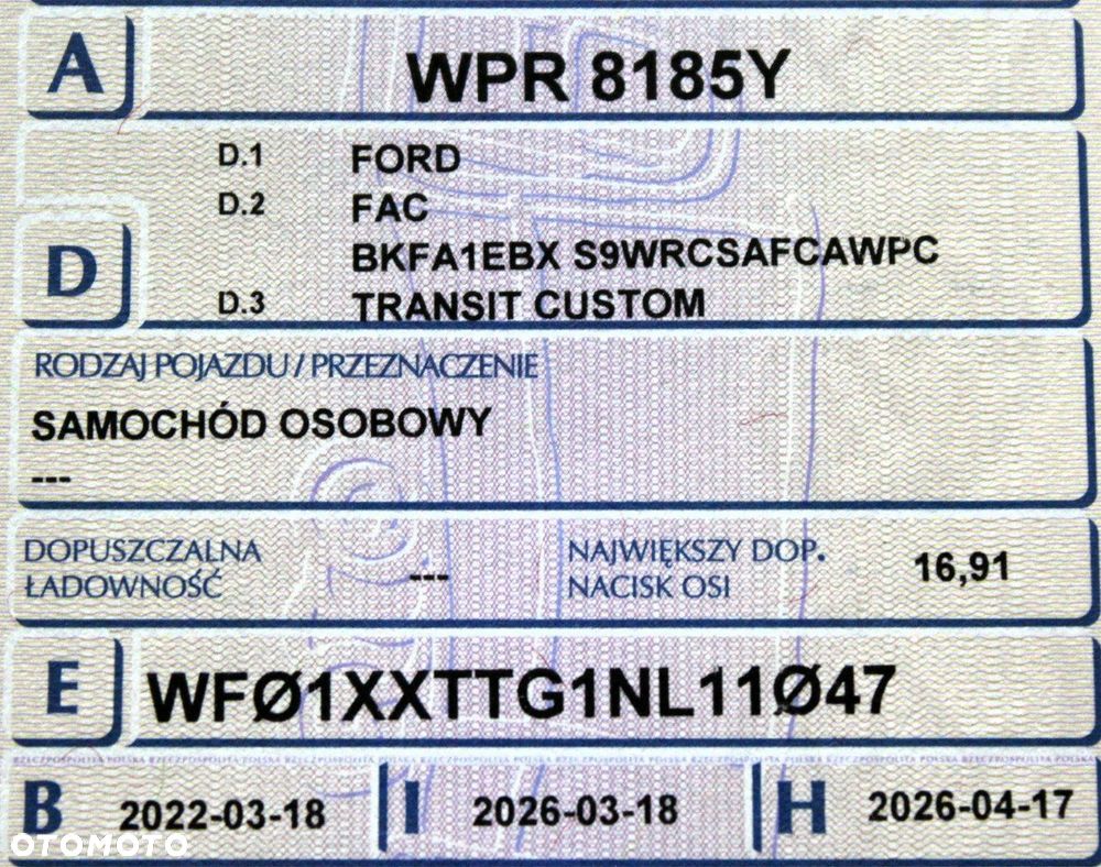 Ford Transit Custom 320 L2H1 Trend (bryg.) - 7