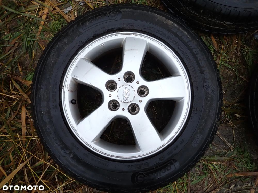 HYUNDAI TUCSON ALUFELGI KOMPLET R16 5X114.3 6J16 H2 - 1