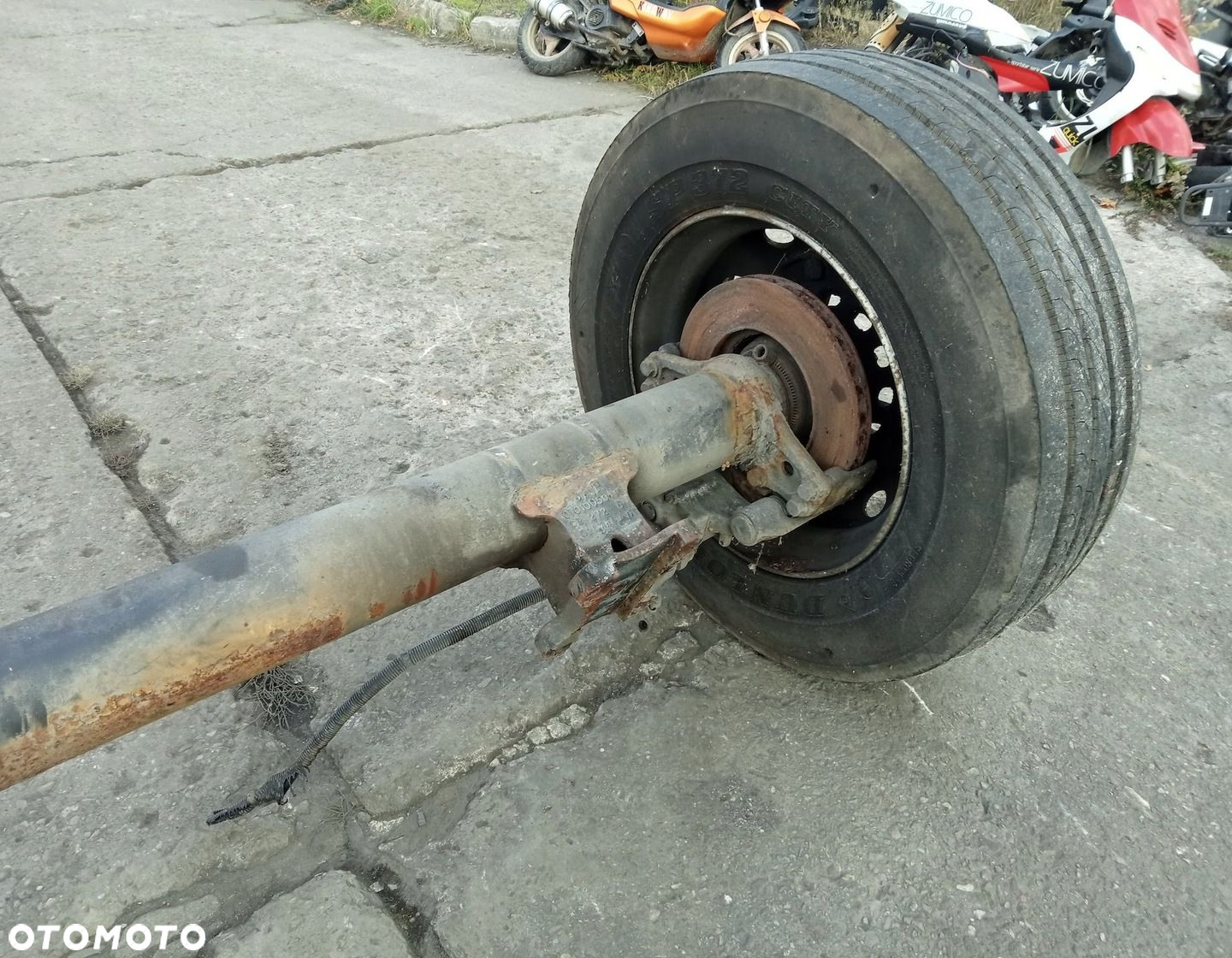 BELKA OŚ ZAWIESZENIA SAF LOHR SBW1937 SKRB9019V - 6