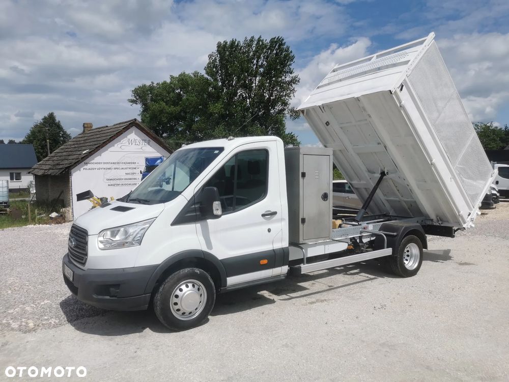 Ford Transit 2.0-170KM Wywrotka blizniak Klima Niski przebieg kiper do 3,5t tranzit - 1