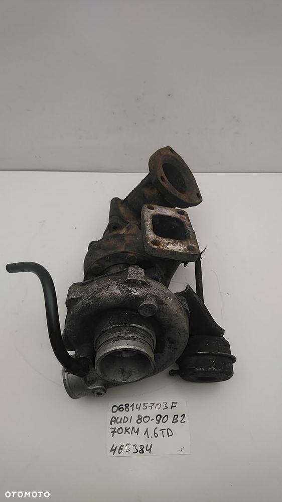 TURBINA 1.6 TD 70KM GOLF JETTA AUDI 068145703F 465384 - 1