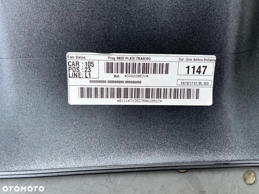 Citroen C3 Aircross dyfuzor zderzaka NOWY - 2