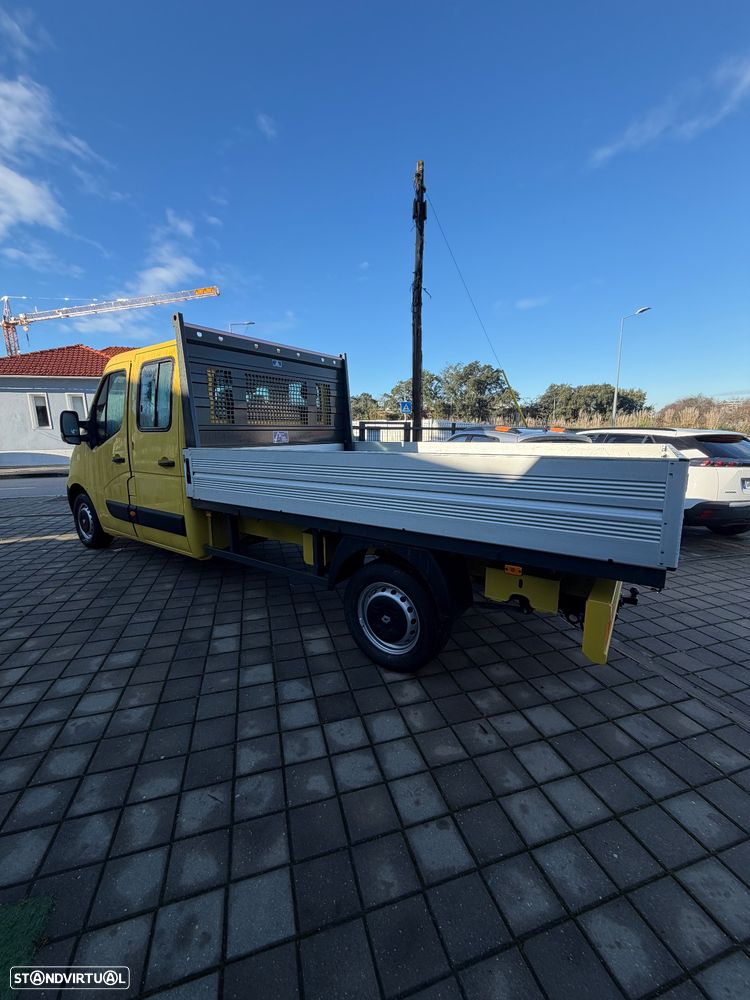 Renault MASTER T35 2.3 DCI L3 CABINE DUPLA 7 LUGARES E CAIXA - 7