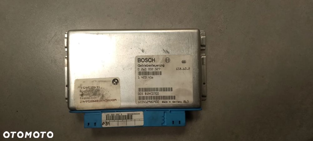 BMW E39 E38 STEROWNIK AUTOMATYCZNEJ SKRZYNI BIEGÓW 0260002527  GSB.60.2  1423416  005 BQHC0700  GCEN12980900  GCEN035438 0260002527  WBA DE21090 BM85642  1423451  -  Skrzynia: A5S440Z - TA /  5HP24 /  24001423190 /  24001423191 /  1058000017 /  1423190 /  1423191 . GWARANCJA !!! - 1